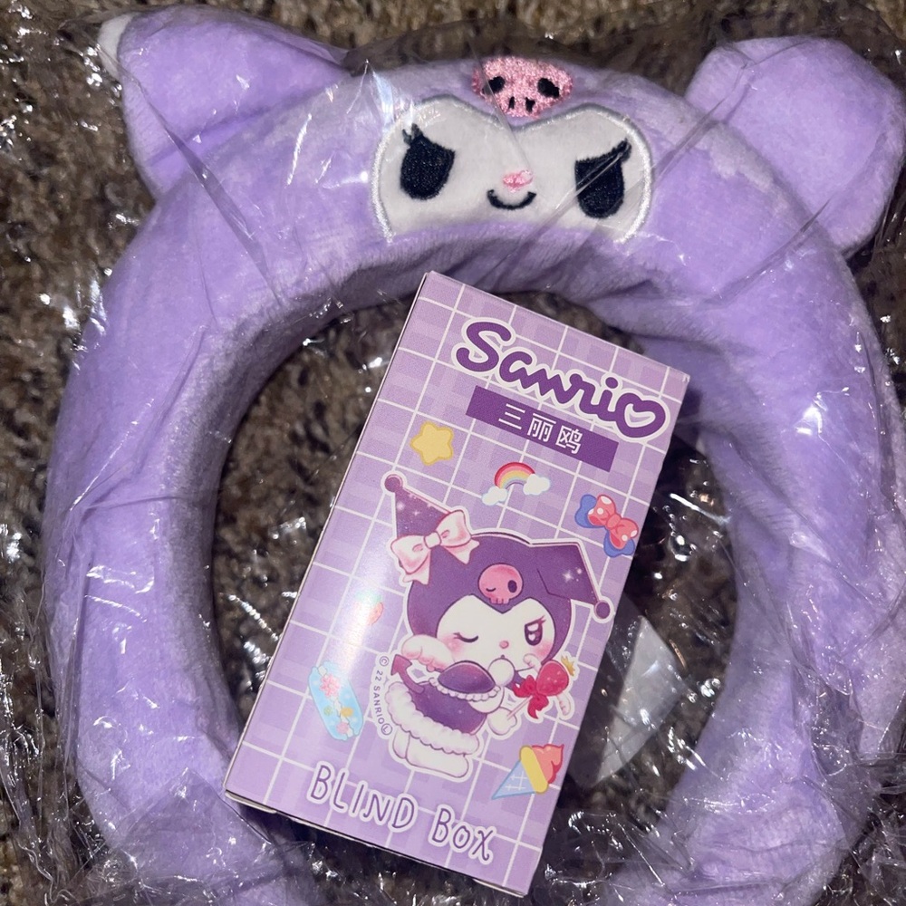 Sanrio Purple Plush Headband